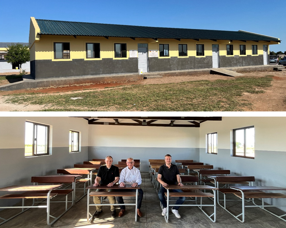 Neubau Klassenzimmer